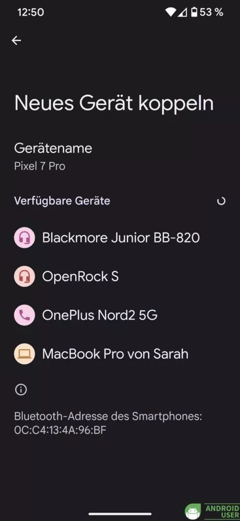 Die OneOdio OpenRock S werden schnell erkannt
