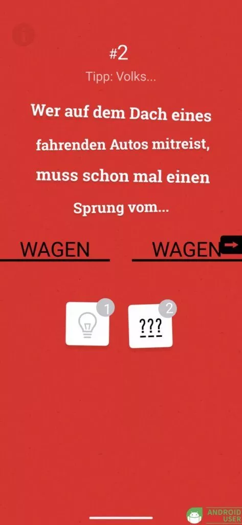 Es gibt Hinweise und Buchstabentipps im Rätselei-Ei