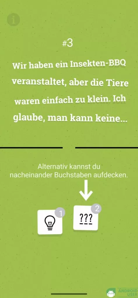 Das Rästelei-Ei lässt sich mit Buchstabenhinweisen lösen