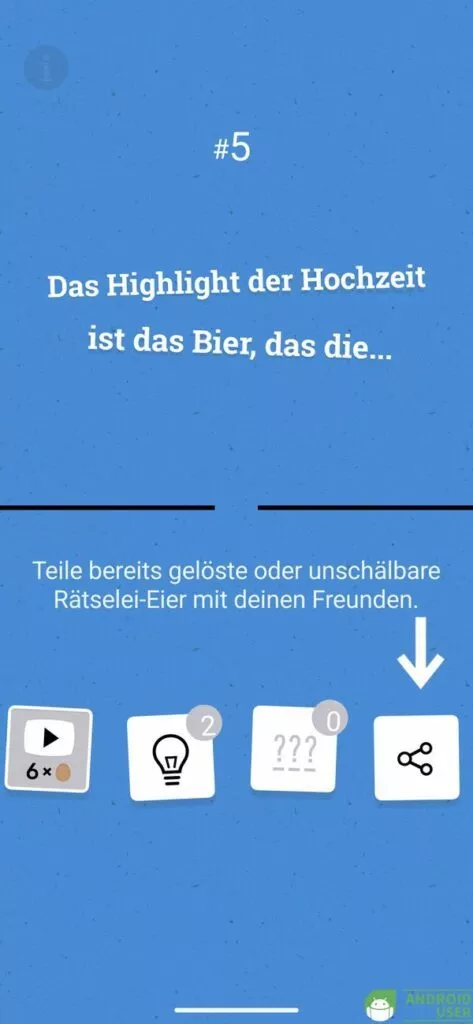 Kannst du ein Rätselei-Ei nicht lösen, teilst du es mit deinen Freunden