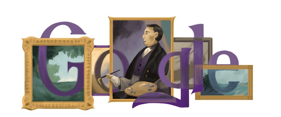 Google Doodle Louis Joseph César Ducornet