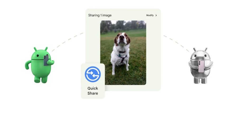 Samsung Quick Share ersetzt Google Nearby Share