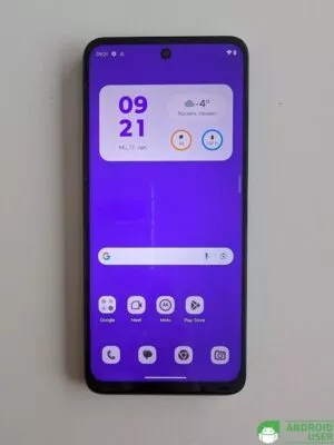 Das Display des Motorola Moto G54 5G