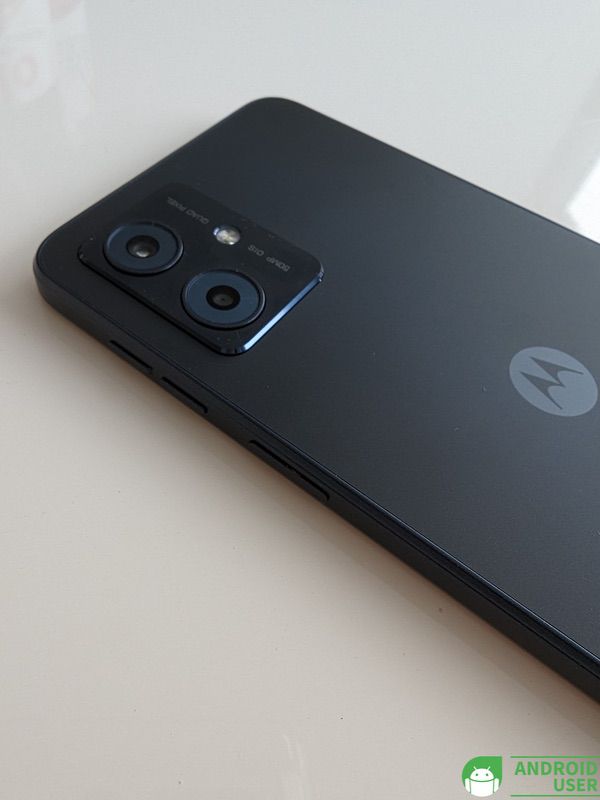 Seitenansicht des Moto G54 5G