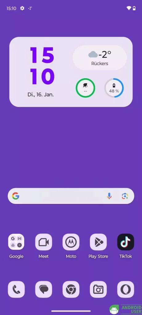 TikTok ist auf dem Moto G54 5G vorinstalliert