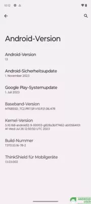 Das Motorola Moto G54 5G läuft auf Android 13