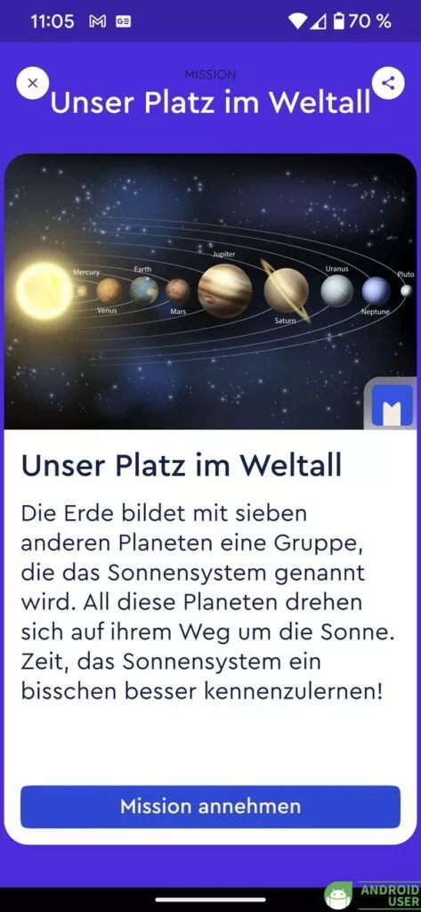 Family Missions Weltraum