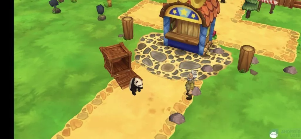 Du erhältst einen Panda als Geschenk für deinen Zoo 2