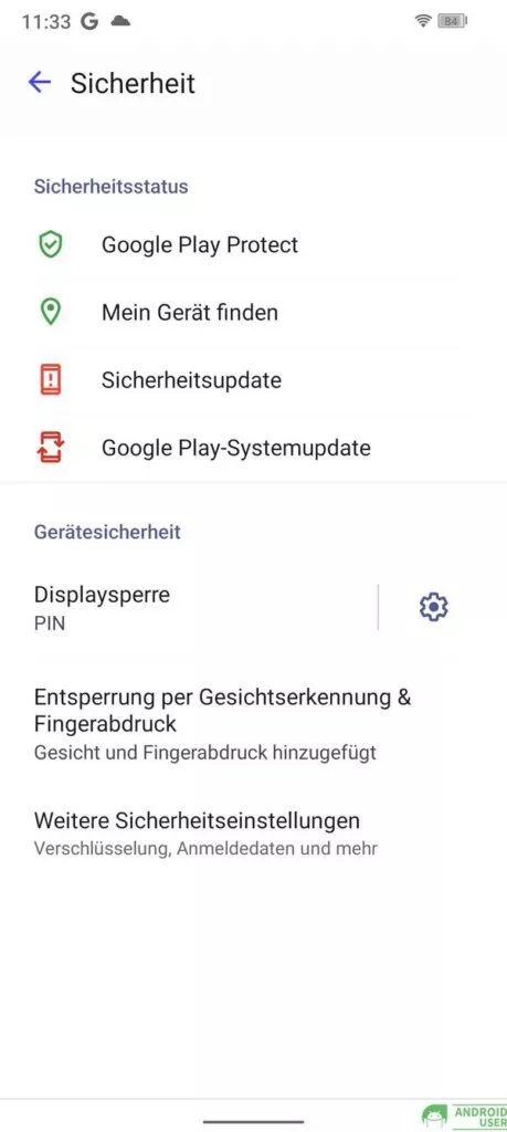 Sicherheit auf dem Outdoor Handy Fossibot F102