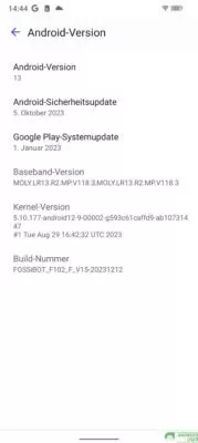 Das Outdoor Handy Fossibot F102 läuft mit Android 13