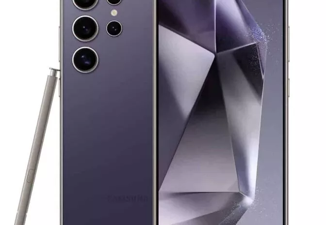 Galaxy s24 Ultra violett