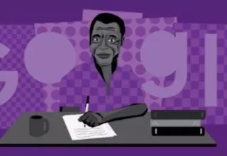 Google Doodle ehrt heute den Schriftsteller James Baldwin
