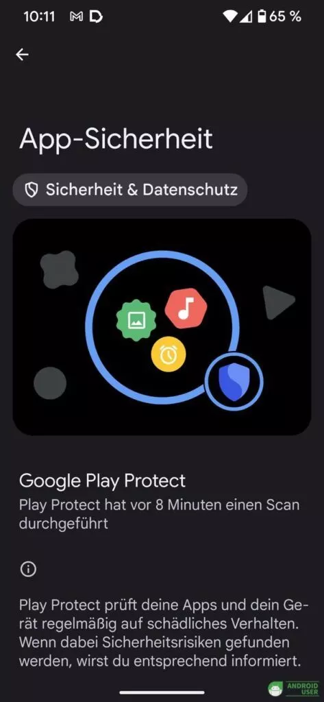 Google Play Protect scannt dein Smartphone nach schädlichen Apps