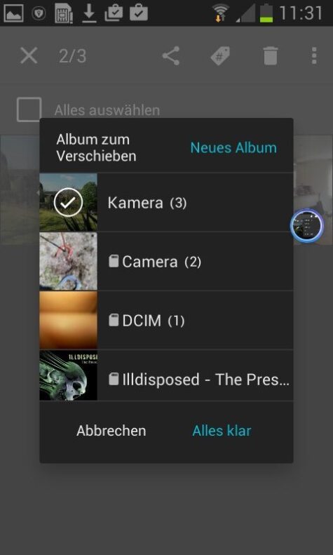 Fotos auf die SD-Karte verschieben und speichern, so geht's | Android User
