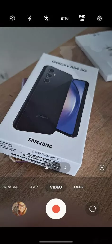 Kamera des Samsung Galaxy A54 5G