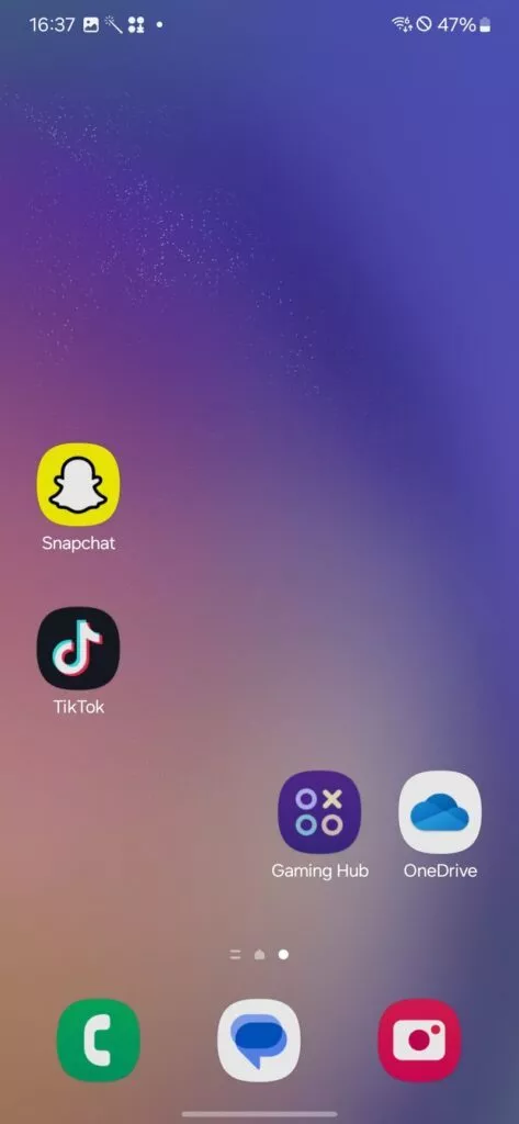 Bloatware auf dem Samsung Galaxy A54 5g