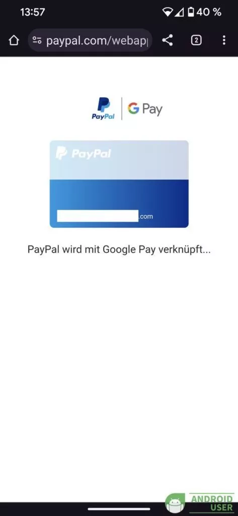 PayPal mit Google Pay verknüpfen