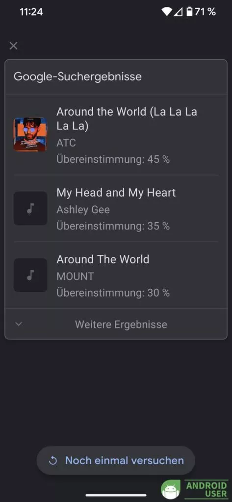 Musikerkennung mit Google auf deinem Android Smartphone