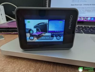 Akaso Action Cam Display