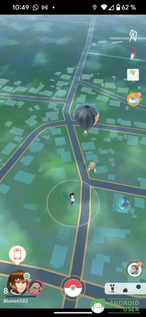 Ein Team Rocket Ballon