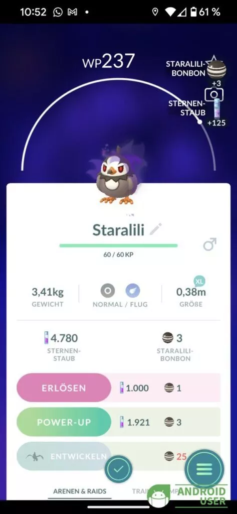 Fange das böse Pokémon und erlöse es oder benutze es für starke Attacken
