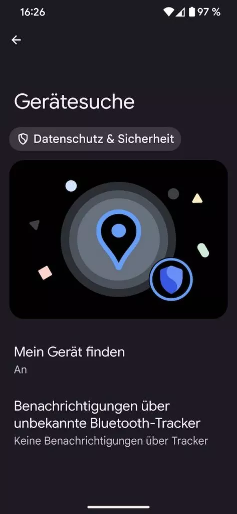 Warnungen vor unbekannten Trackern wieder vorhanden