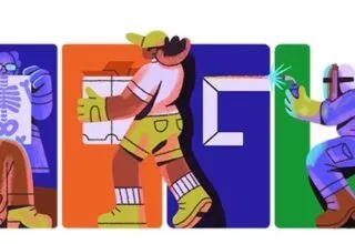 Google Doodle zum Tag der Arbeit 2024 – 1. Mai Feiertag