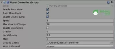 Beispiel eines Player-Controllers