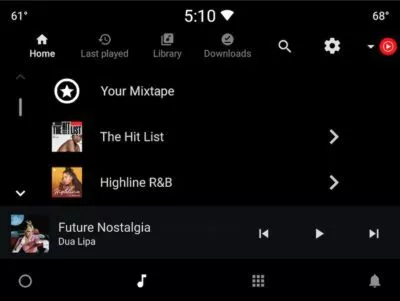 YouTube Music Android Auto Apps