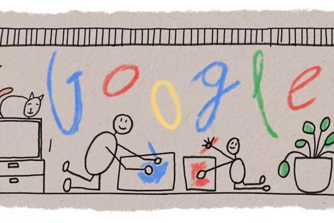 Doodle Vatertag