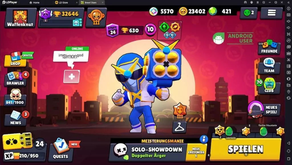 Brawl Stars auf dem LDPlayer zocken.