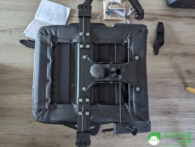 Unterseite des FlexiSpot Gaming Stuhl GC6