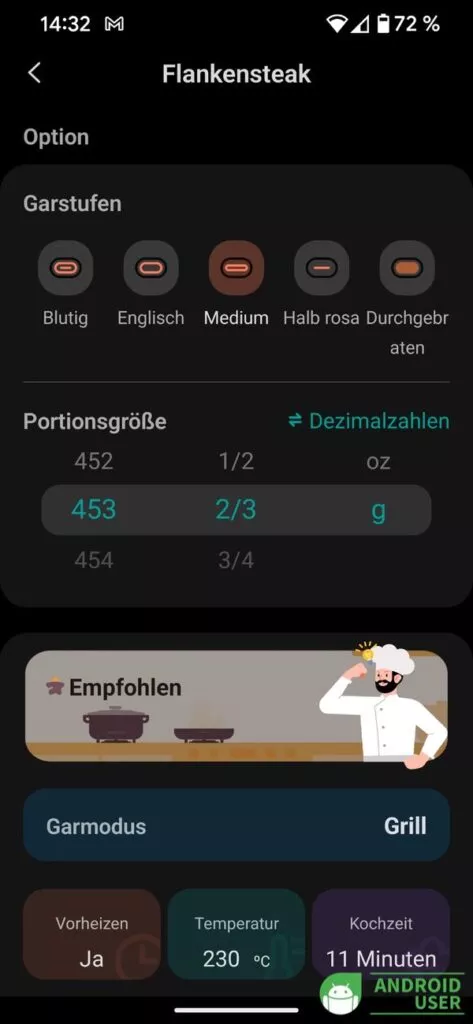 VeSync App für COSORI Air Fryer