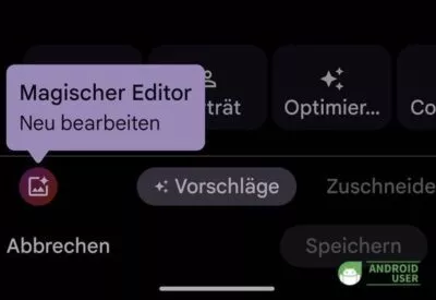 Magic Editor ist vorhanden
