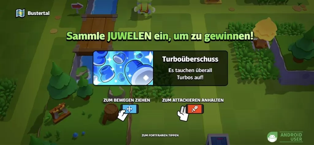 Start einer weiteren Squad Busters Runde