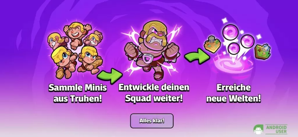 Entwickle dein Squad weiter