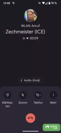 WLAN Anrufe Android