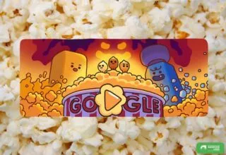 Google Doodle – Poppen verboten – Celebrating Popcorn