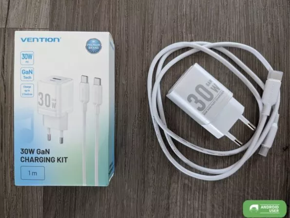 Vention Gan Charger Lieferumfang