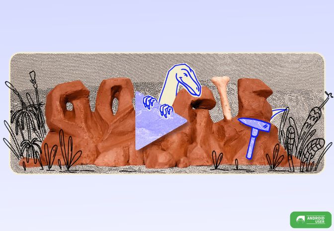 Google Doodle Staurikosaurus Beitragsbild
