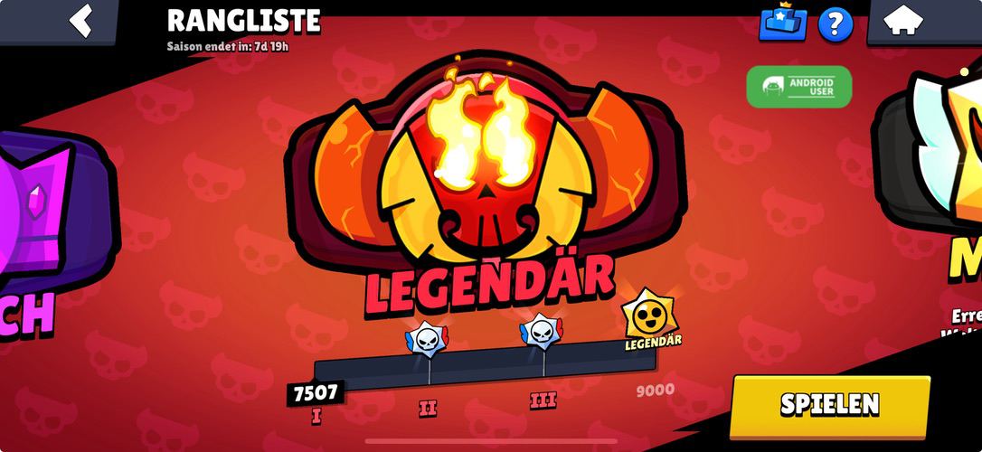 Die Brawl Stars Rangliste