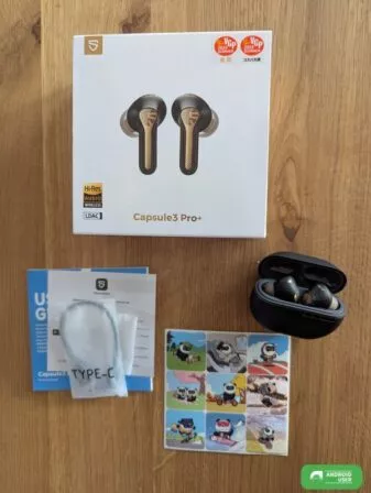 SoundPEATS Capsule3 Pro+ Bluetooth In Ear Ohrhörer Lieferumfang