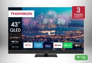 Smart TV Test: Thomson Google TV QLED Plus 43 Zoll (109 cm) 4K UHD