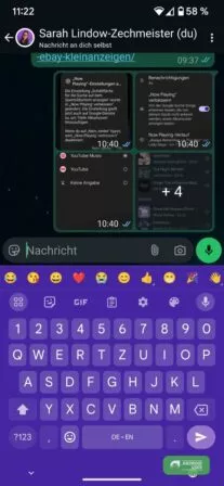 Zwischenablage öffnen über die Tastatur App auf deinem Android Smartphone