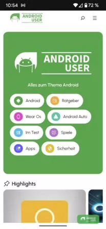 Chrome Browser zeigt keine Adresszeile an