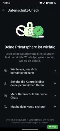 WhatsApp Vorwahl ++91 Datenschutz