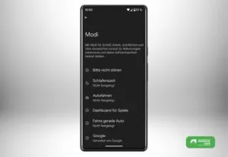 Modi – Ablenkungen minimieren unter Android, jetzt als eigene Einstellung