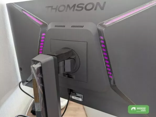 Ambient Light an der Rückseite des Gaming Monitor