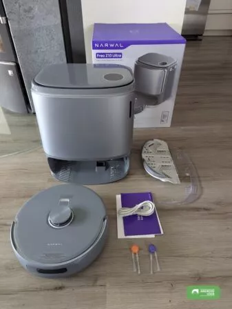 Lieferumfang des Narwal Freo Z10 Ultra Saugroboter