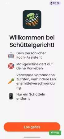 Was koche ich heute? Schüttelgericht weiß Rat